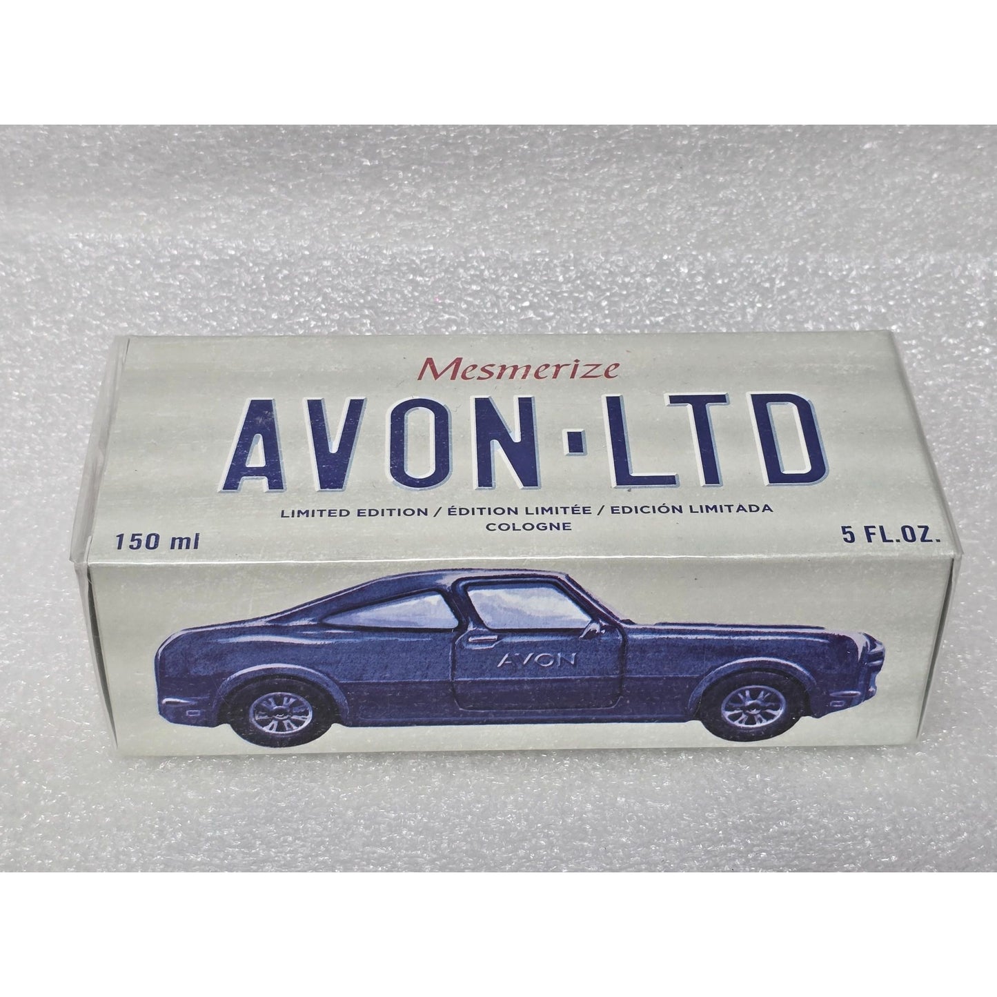 Avon LTD Mesmerize Sports Car Decanter Limited Edition Cologne 5 Fl Oz 150ml