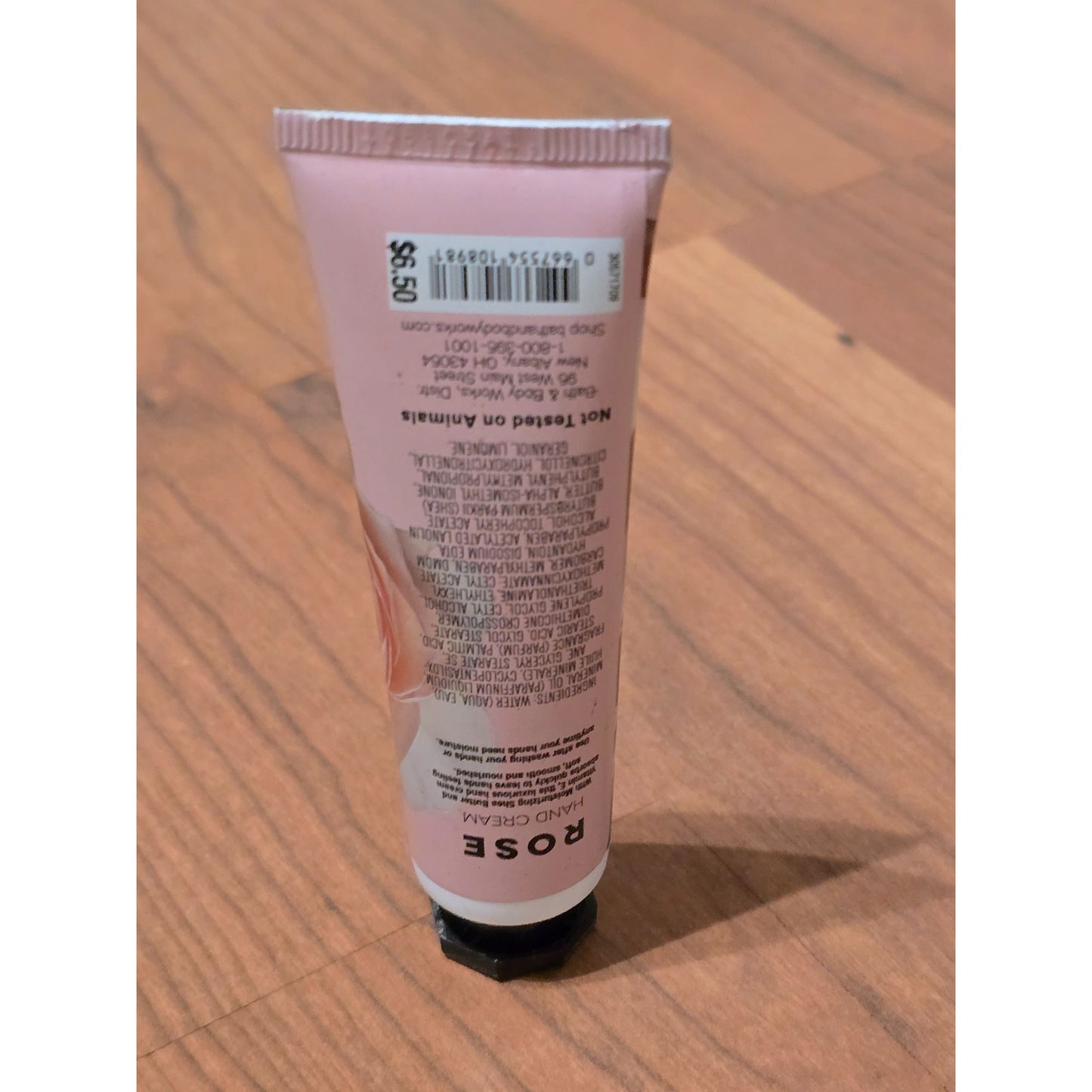 Bath & Body Works Rose Hand Cream 1 Fl Oz Hydrating Travel Size Tube