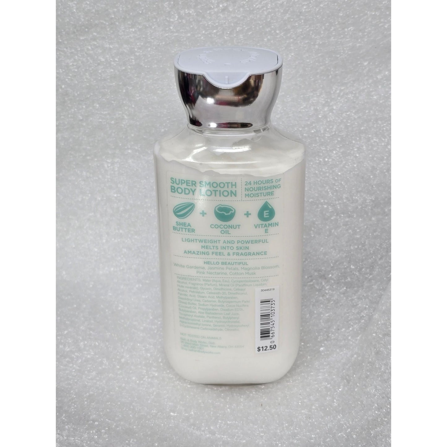 Bath & Body Works Hello Beautiful Super Smooth Body Lotion With Shea Butter 8 oz