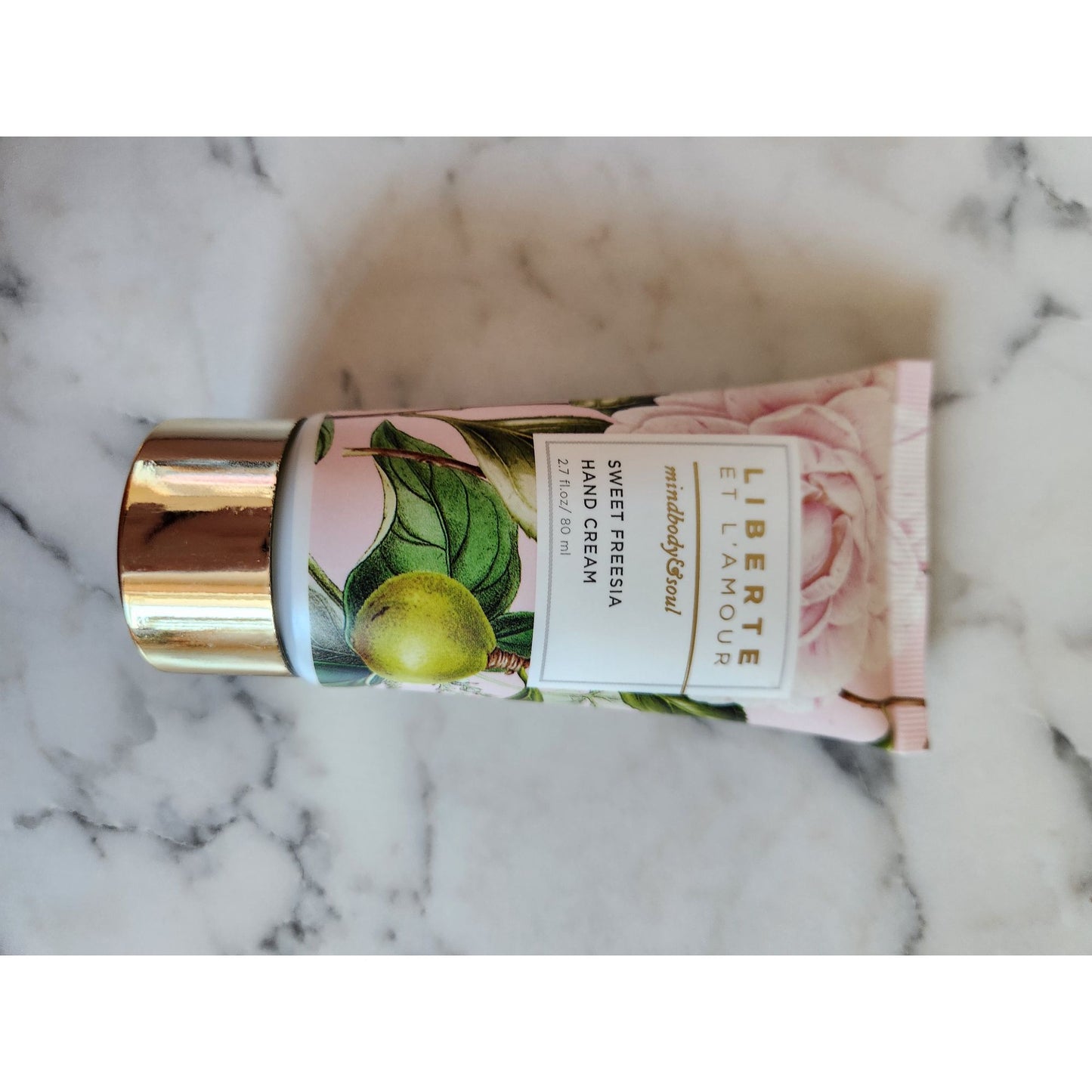 Liberte Et LAmour Sweet Freesia Hand Cream 2.7 Fl Oz Nourishing & Hydrating