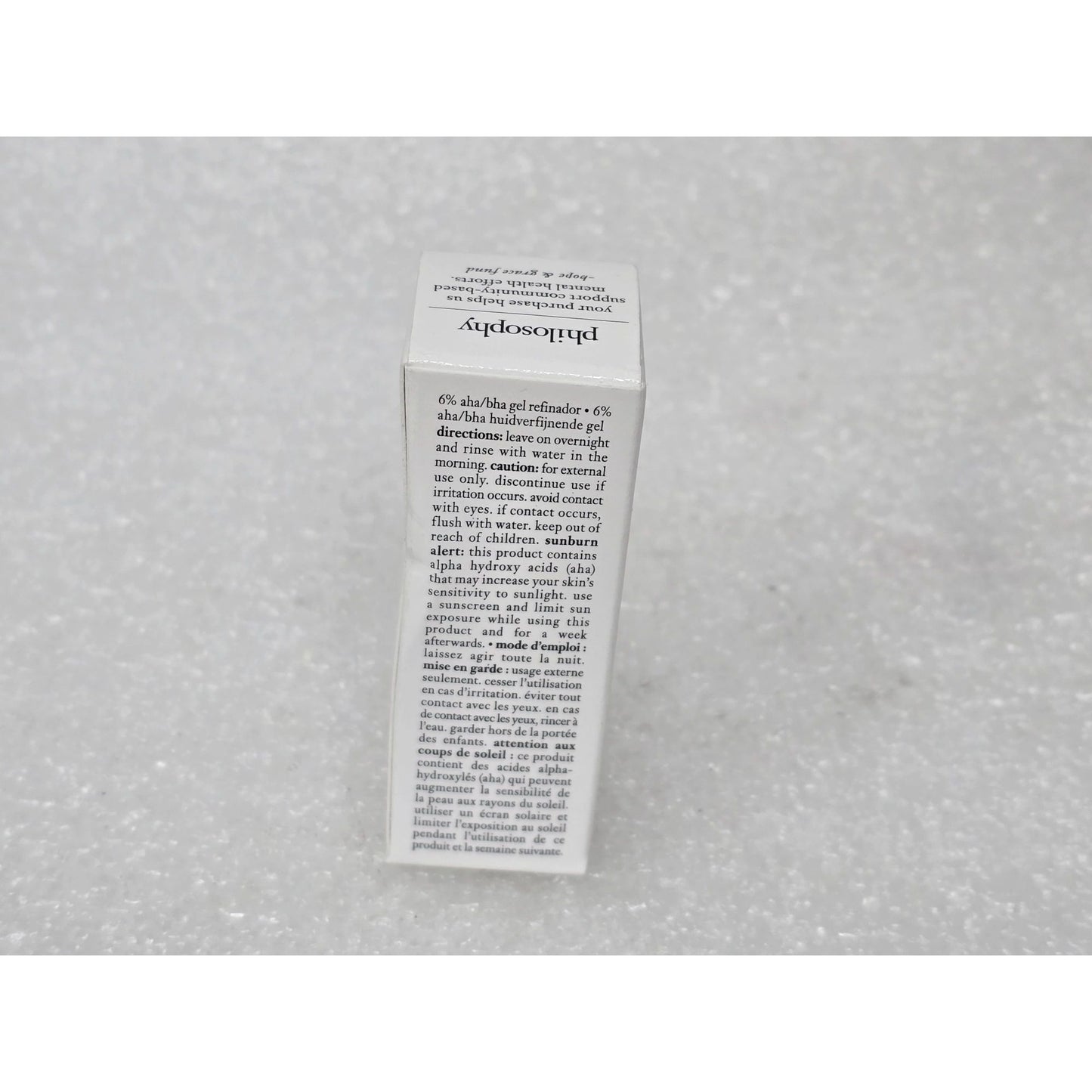 Philosophy The Microdelivery Dream Peel 6% Aha/Bha Refining Gel 7 Ml/0.24 Oz.