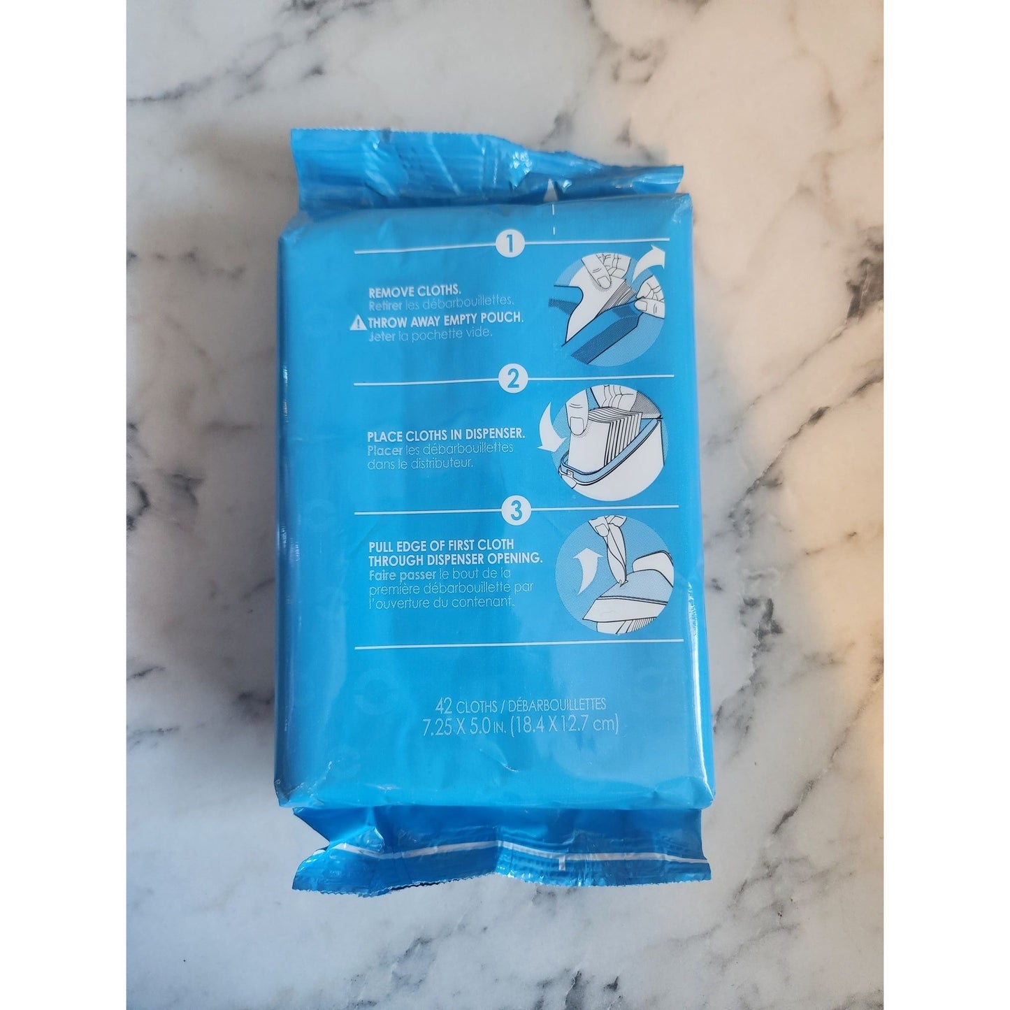 Cottonelle Freshcare Flushable Wipes 42-Count Resealable Pack Gentle On Skin