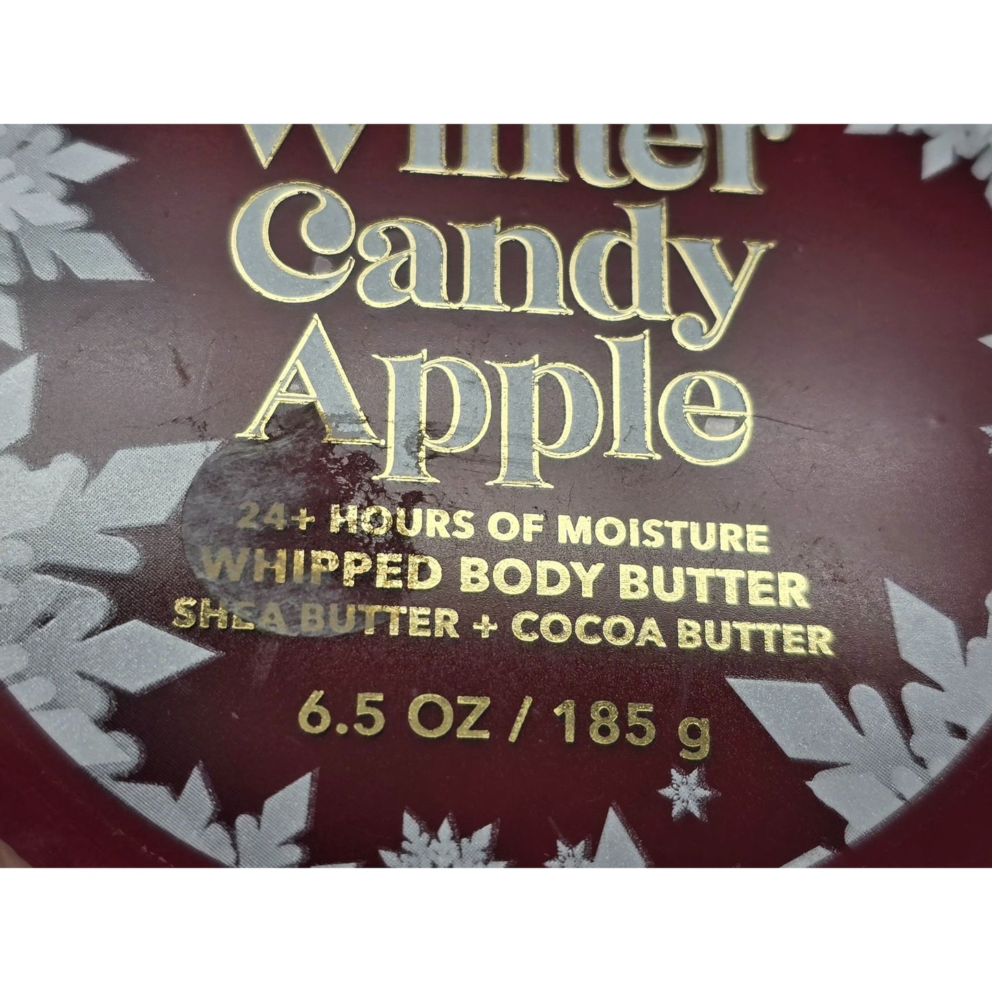 Bath & Body Works Winter Candy Apple Whipped Body Butter Shea & Cocoa Butter