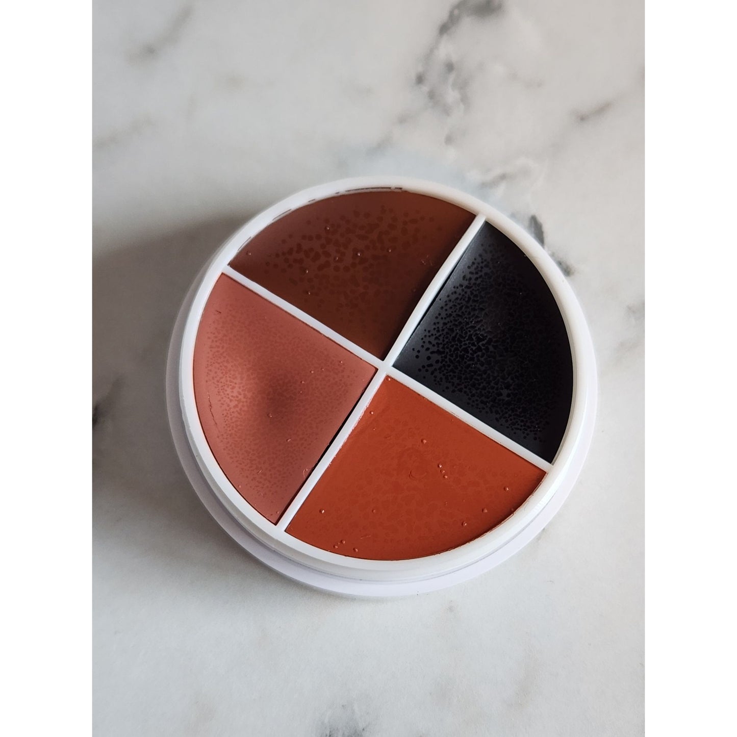 Ben Nye Creme Contour Wheel Medium-Tan TK-2 Makeup Palette 4x Colors Professional