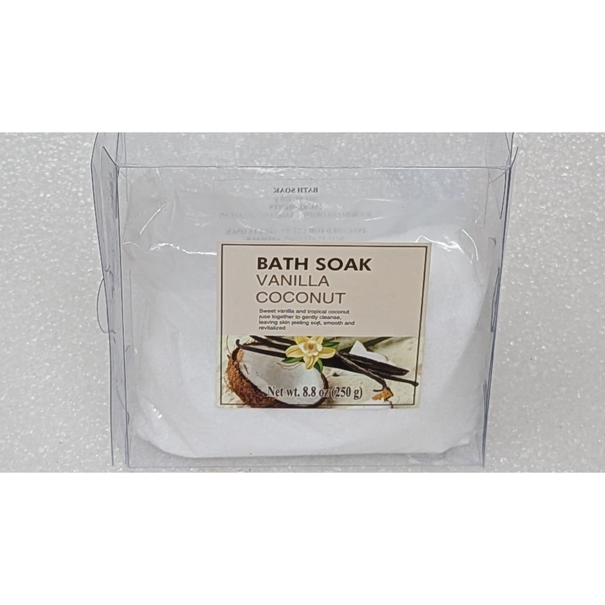 Bath Soak Vanilla Coconut 8.8 Oz / 250 g