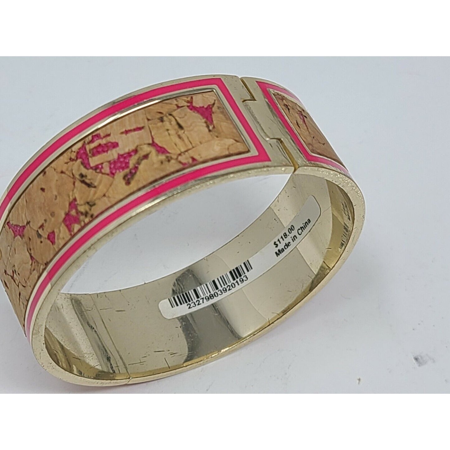 Henri Bendel New York Bangle Bracelet Pink