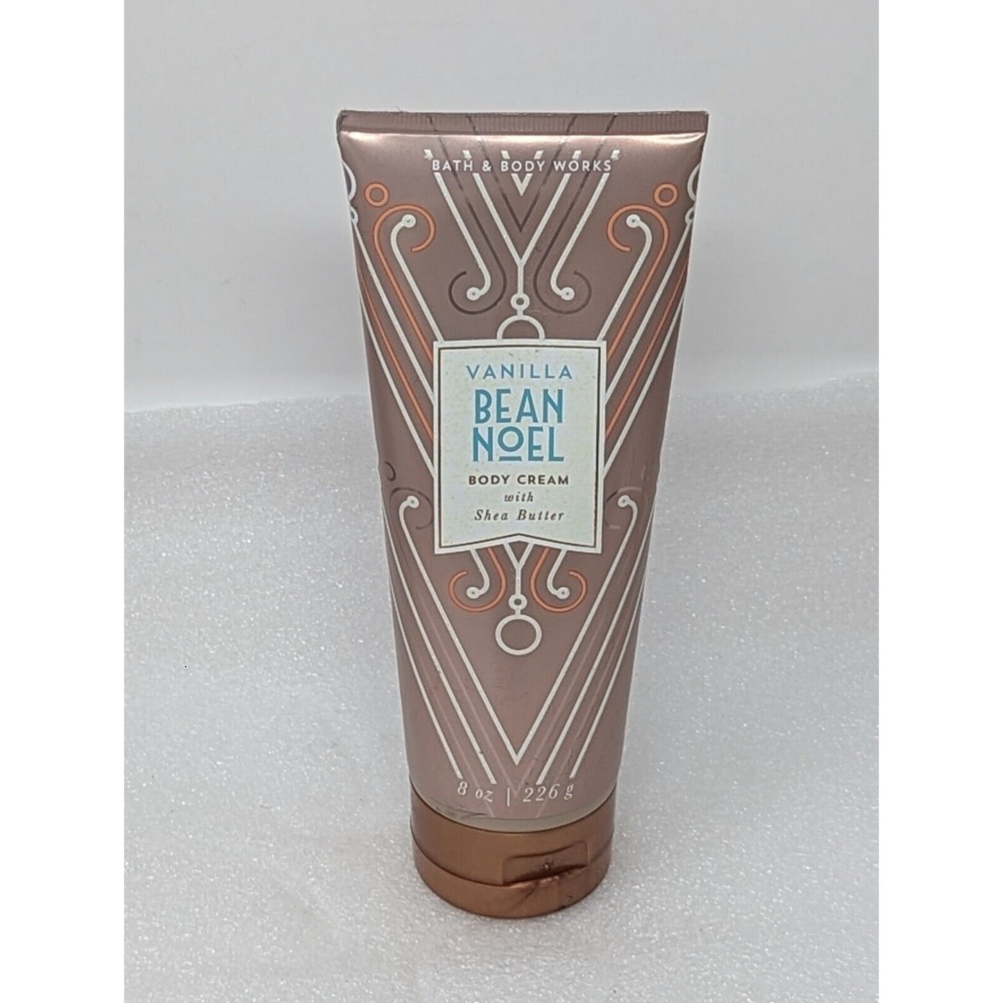 Bath & Body Works Vanilla Bean Noel Body Cream With Shea Butter 8 oz