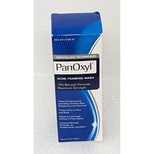 PanOxyl Acne Foaming Wash 5.5 oz
