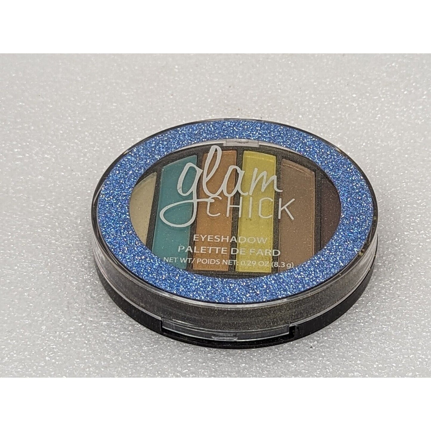 Glam Chick Eyeshadow Palette Brown Yellow Teal