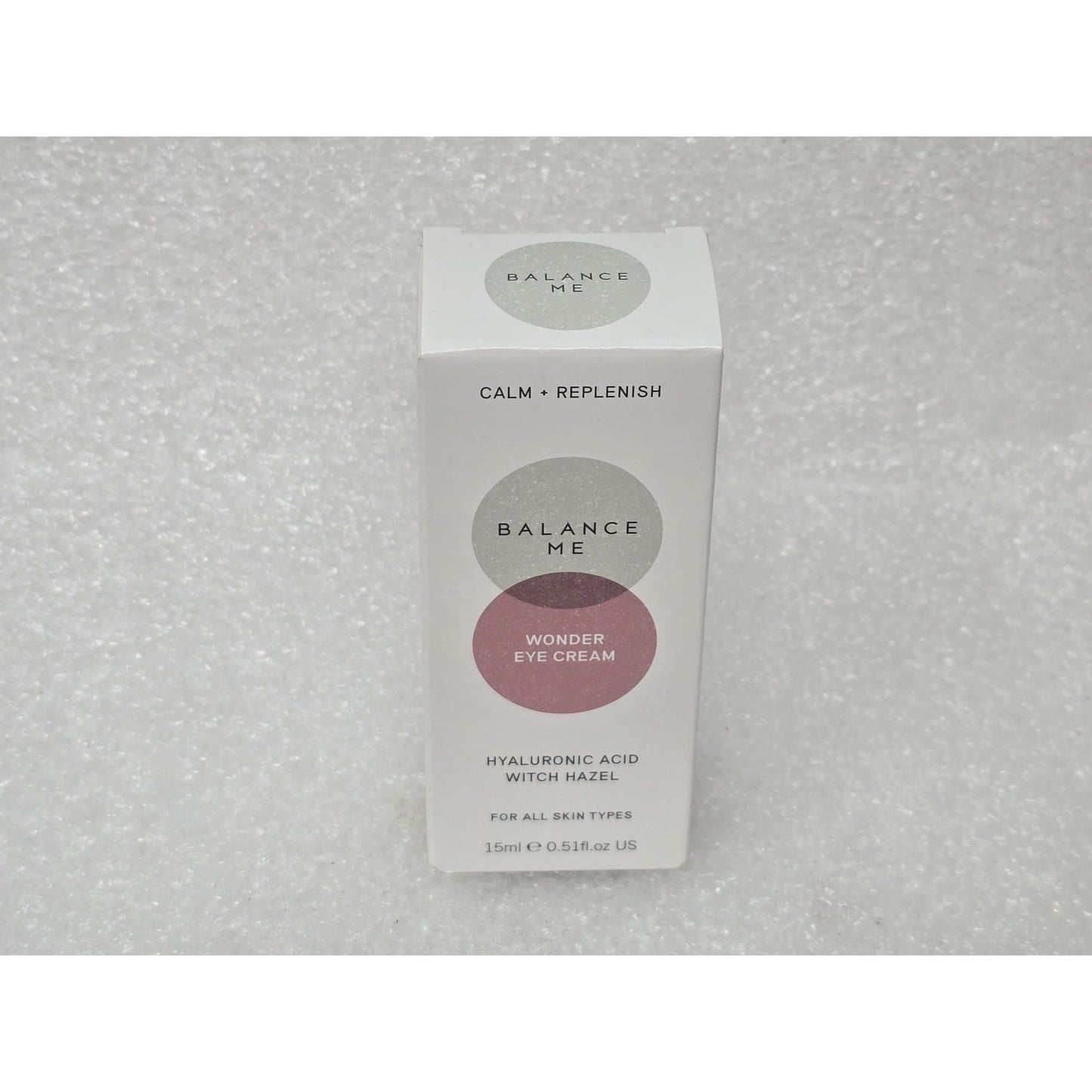 Balance Me Wonder Eye Cream With Hyaluronic Acid & Witch Hazel 15ml All Skin Types