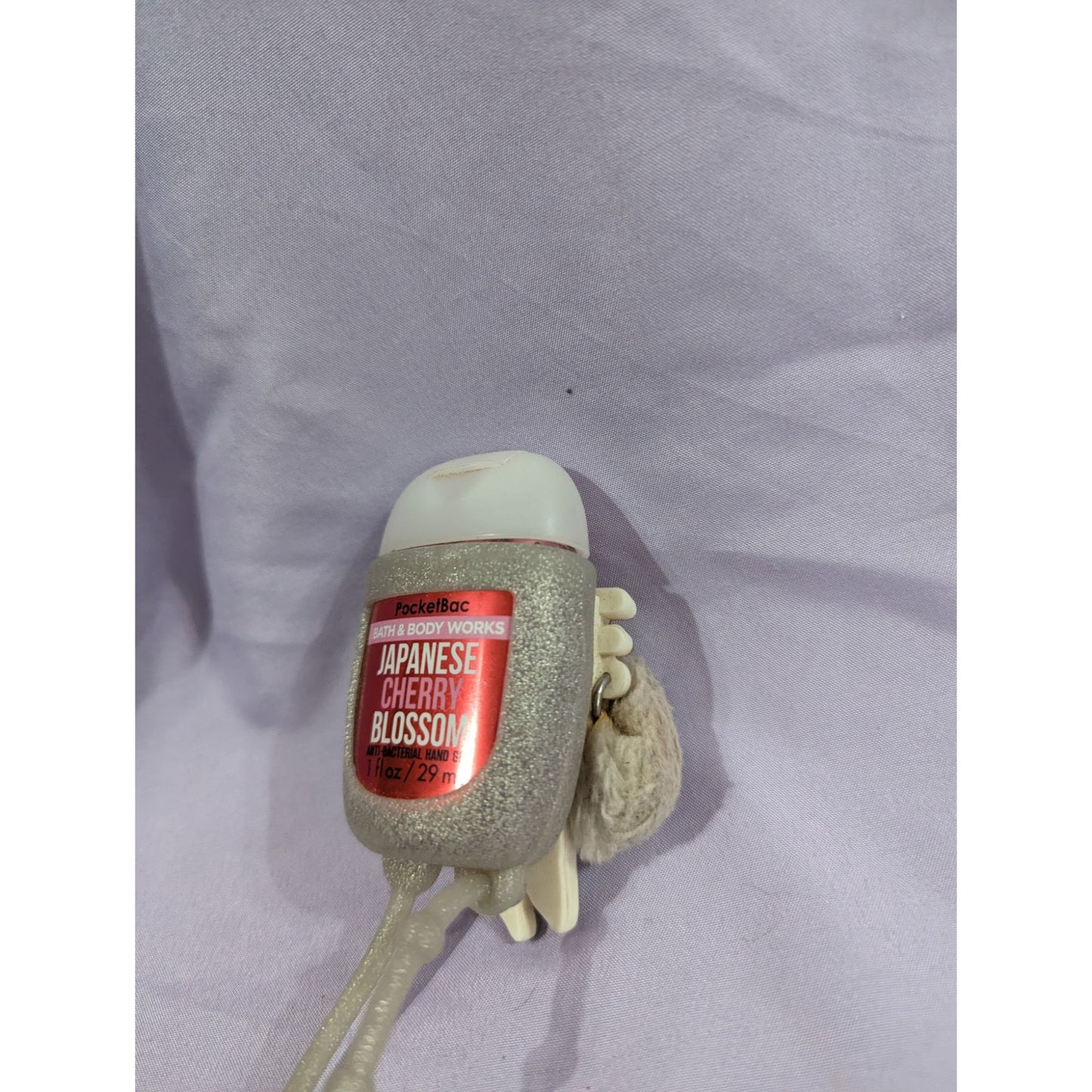 Bath & Body Works Pocketbac Japanese Cherry Blossom Hand Sanitizer Dog Holder