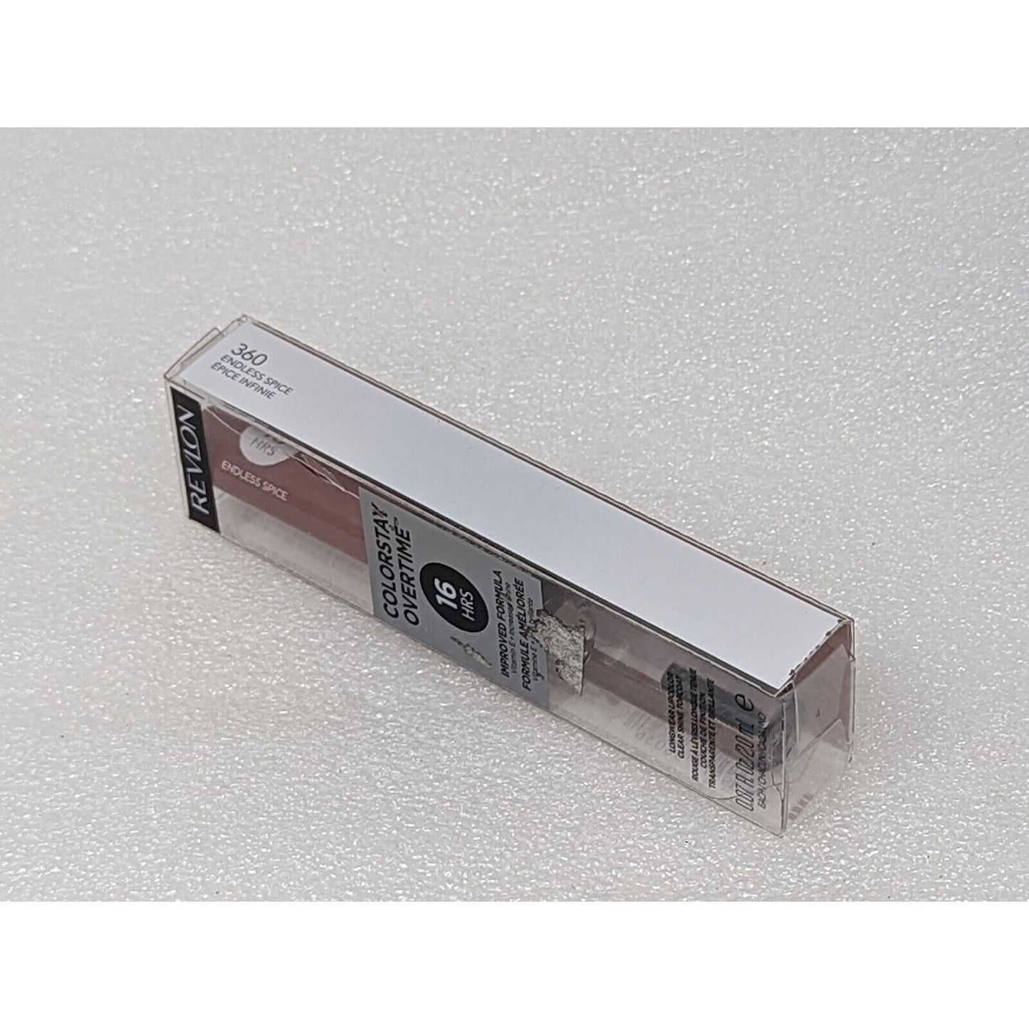 Revlon ColorStay Overtime Longwar Lipcolor Endless Spice 360 .07 oz Lip Color