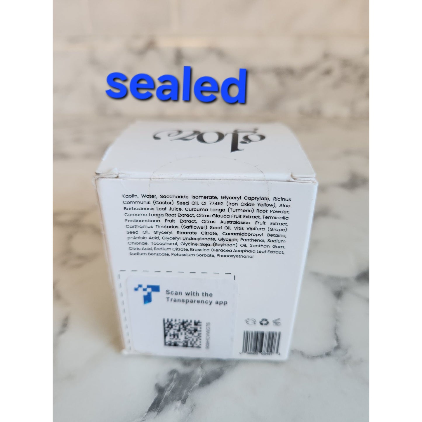 Glow Vitamin C Clay Mask With Turmeric Aloe & Desert Lime For Radiant Skin Vegan