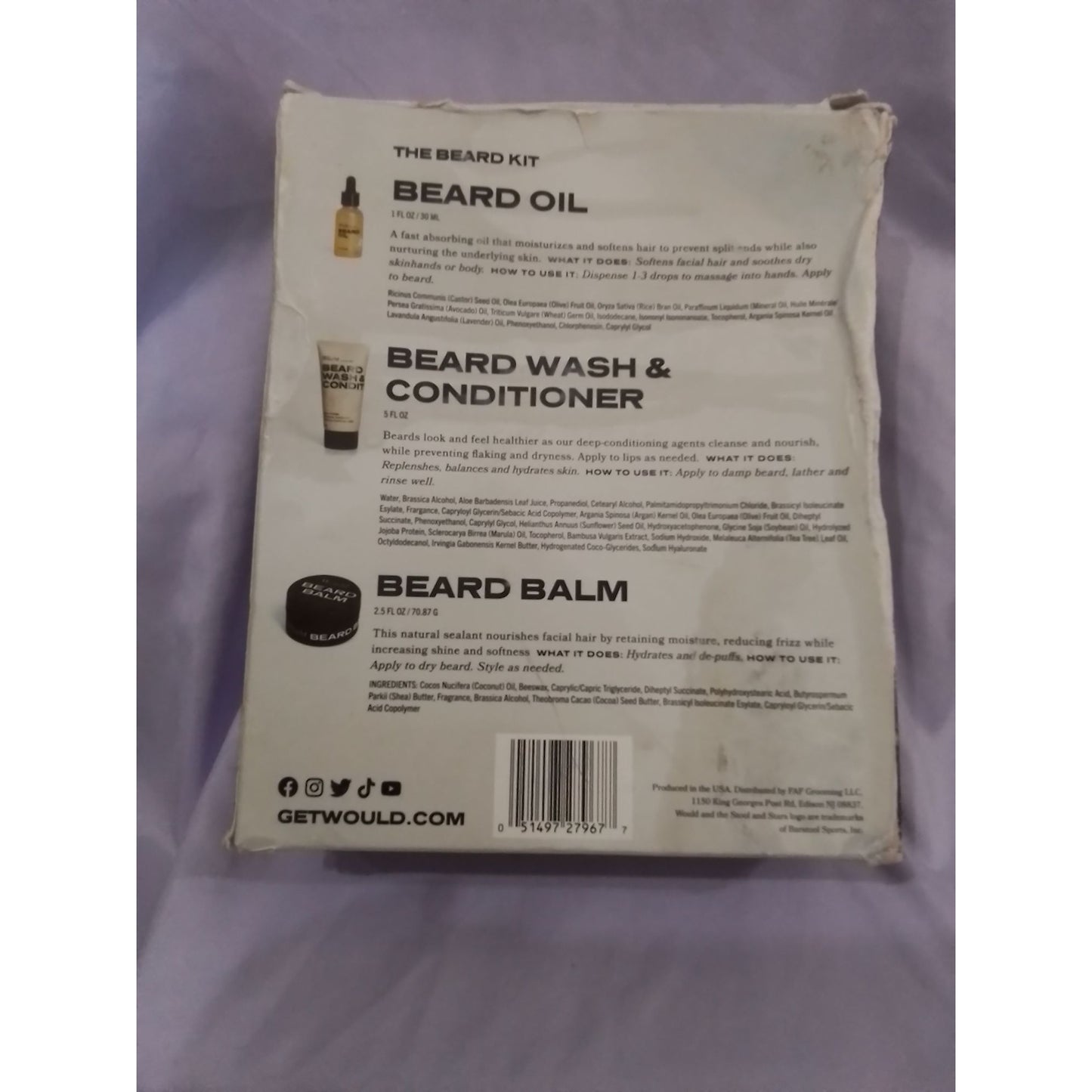 Would Barstool Brand The Beard Kit With Oil Wash & Conditioner Balm
