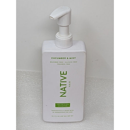 Native Hair Cucumber & Mint Volumizing Shampoo 16.5 oz