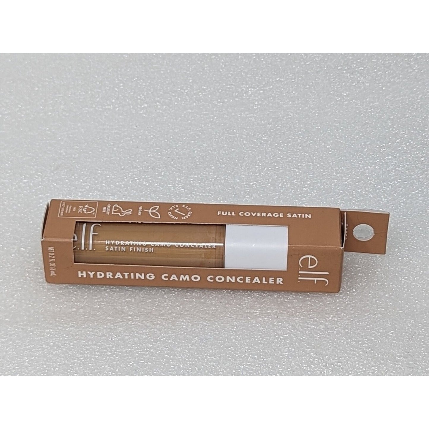 e.l.f. Hydrating Camo Concealer Medium Neutral Satin Finish 0.20 oz