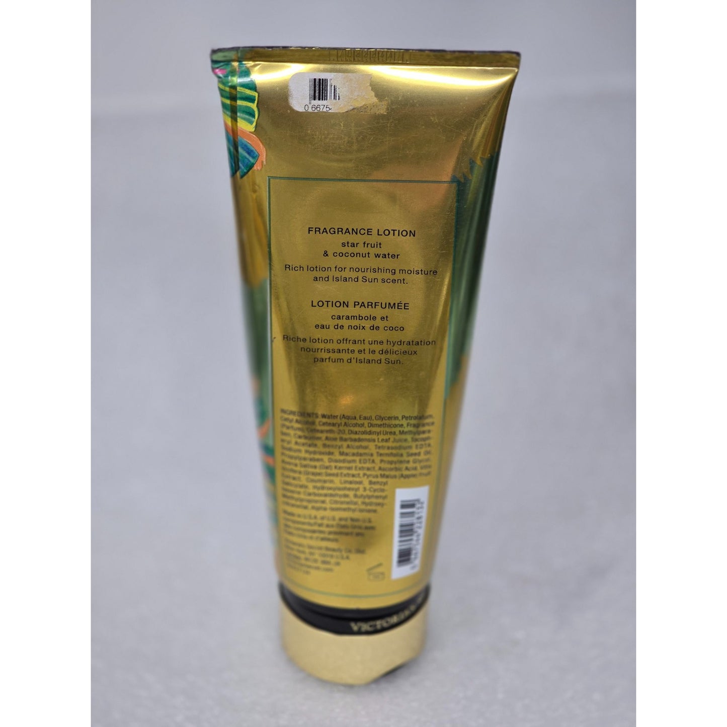 Victoria's Secret Island Sun Fragrance Lotion Star Fruit & Coconut Water v