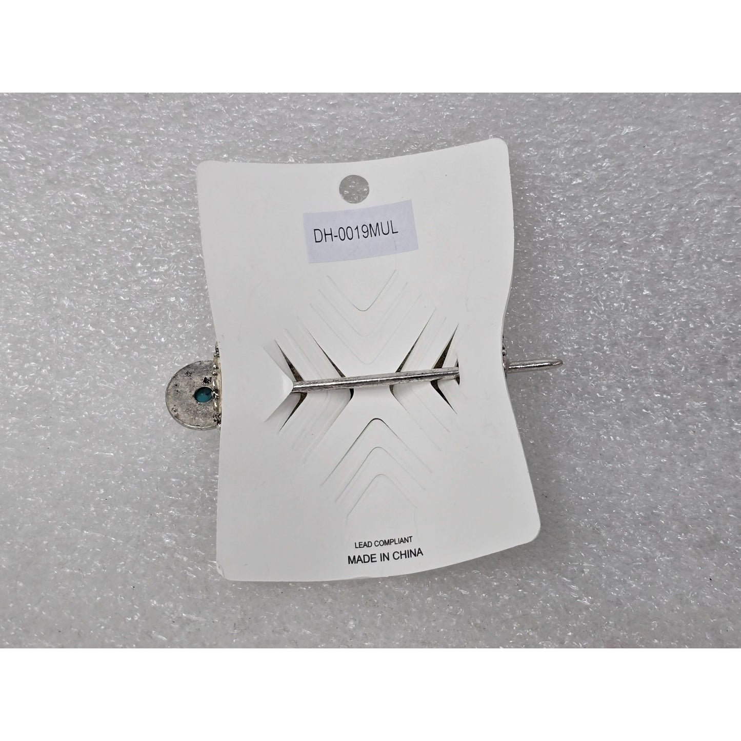 Multicolor Southwestern Style Faux Turquoise & Gemstone Hair Barrette