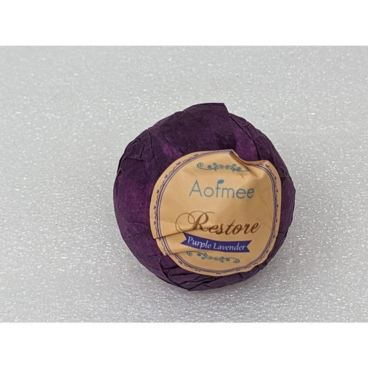 Aofmee Restore Purple Lavender Bath Bomb