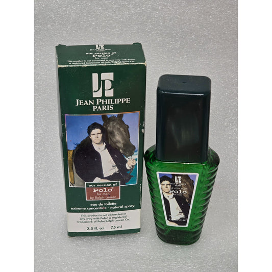Jean Philippe Paris Polo Cologne For Men Eau De Toilette 2.5 Fl. Oz.