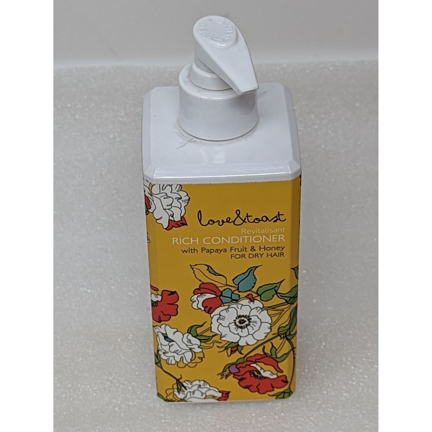 Love & Toast Rich Conditioner w/Papaya Fruit & Honey For Dry Hair 8 oz