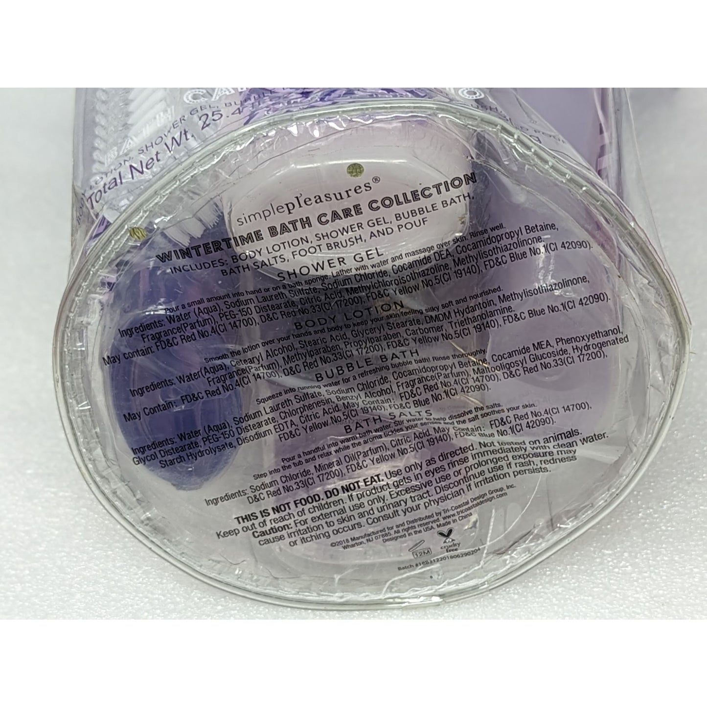 Simple Pleasures Bath Care Collection Vanilla Almond