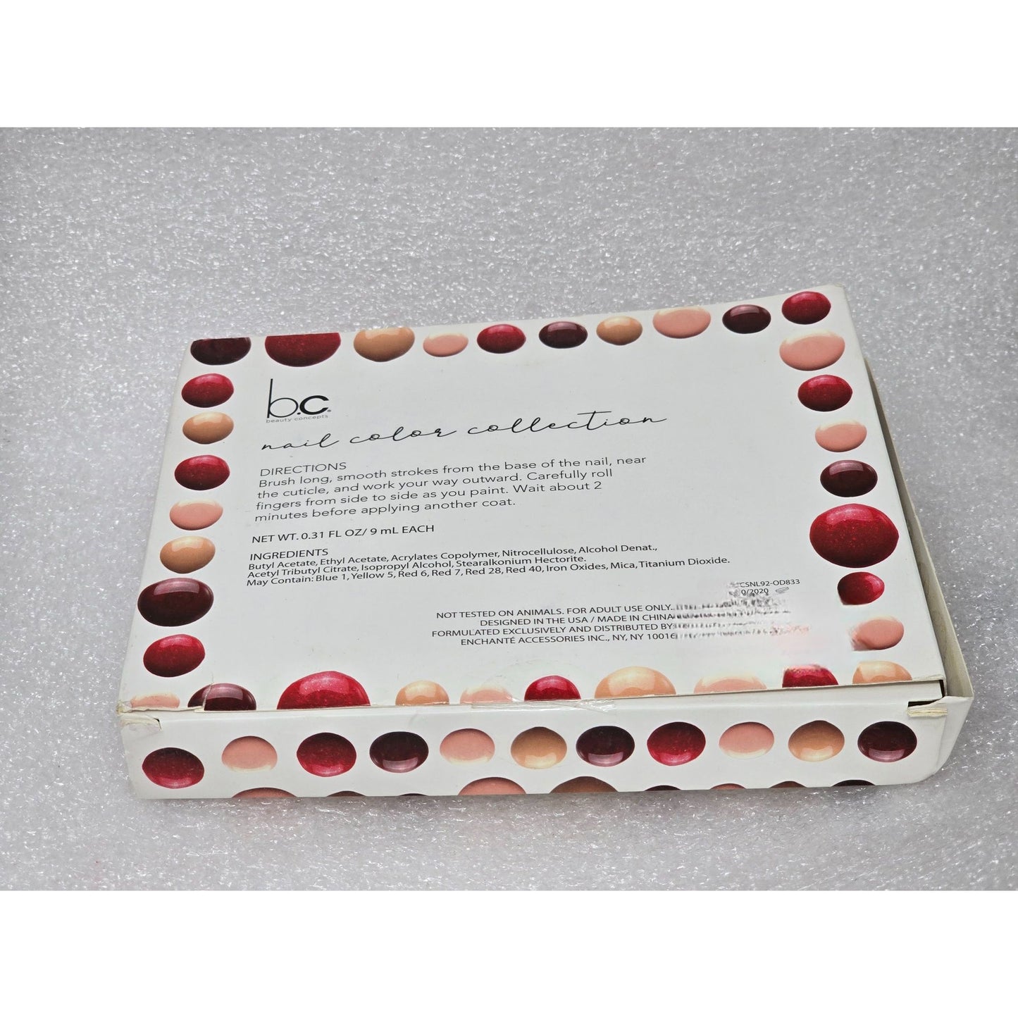 Beauty Concepts Nail Color Collection Set Of 4