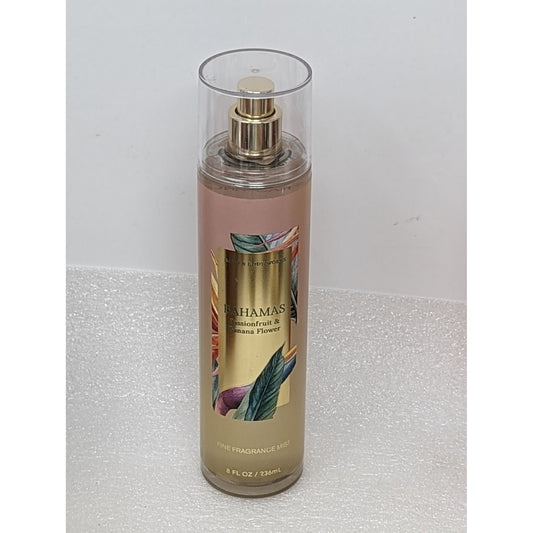 Bath & Body Works Fine Fragrance Mist Bahamas Passionfruit & Banana Flower 8 oz