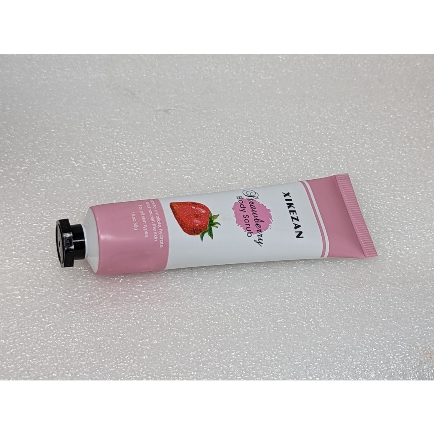 Xikezan Strawberry Body Scrub 1 oz Travel Size