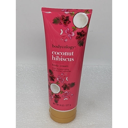 Bodycology Coconut Hibiscus Moisturizing Body Cream 8 oz