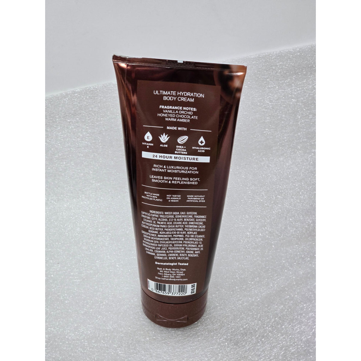 Bath & Body Works Chocolate Amber Ultimate Hydration Body Cream With Shea Butter