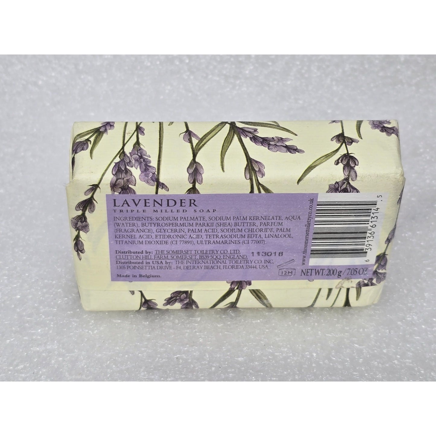 AAA Aromas Artesanales De Antigua Lavender Triple Milled Soap Floral Belgium