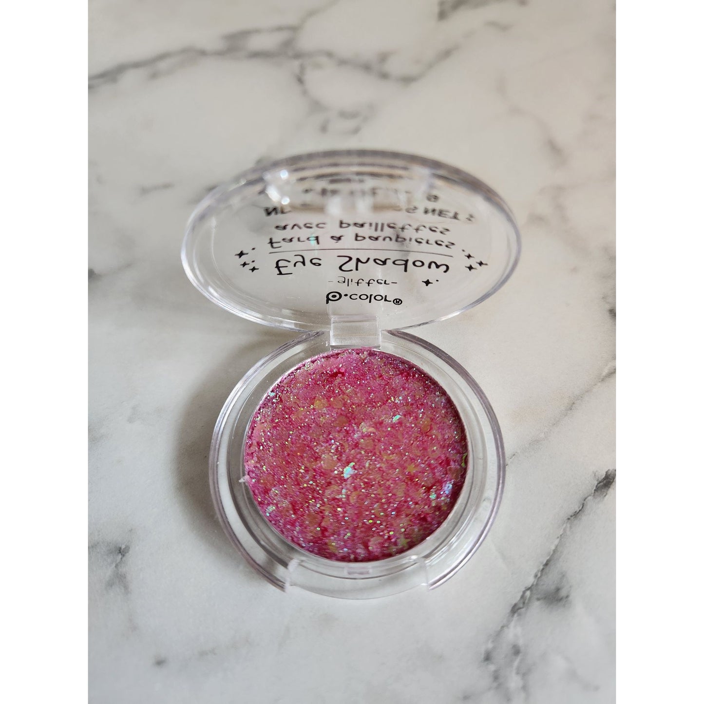 B.Color Glitter Eye Shadow Pink Shimmer