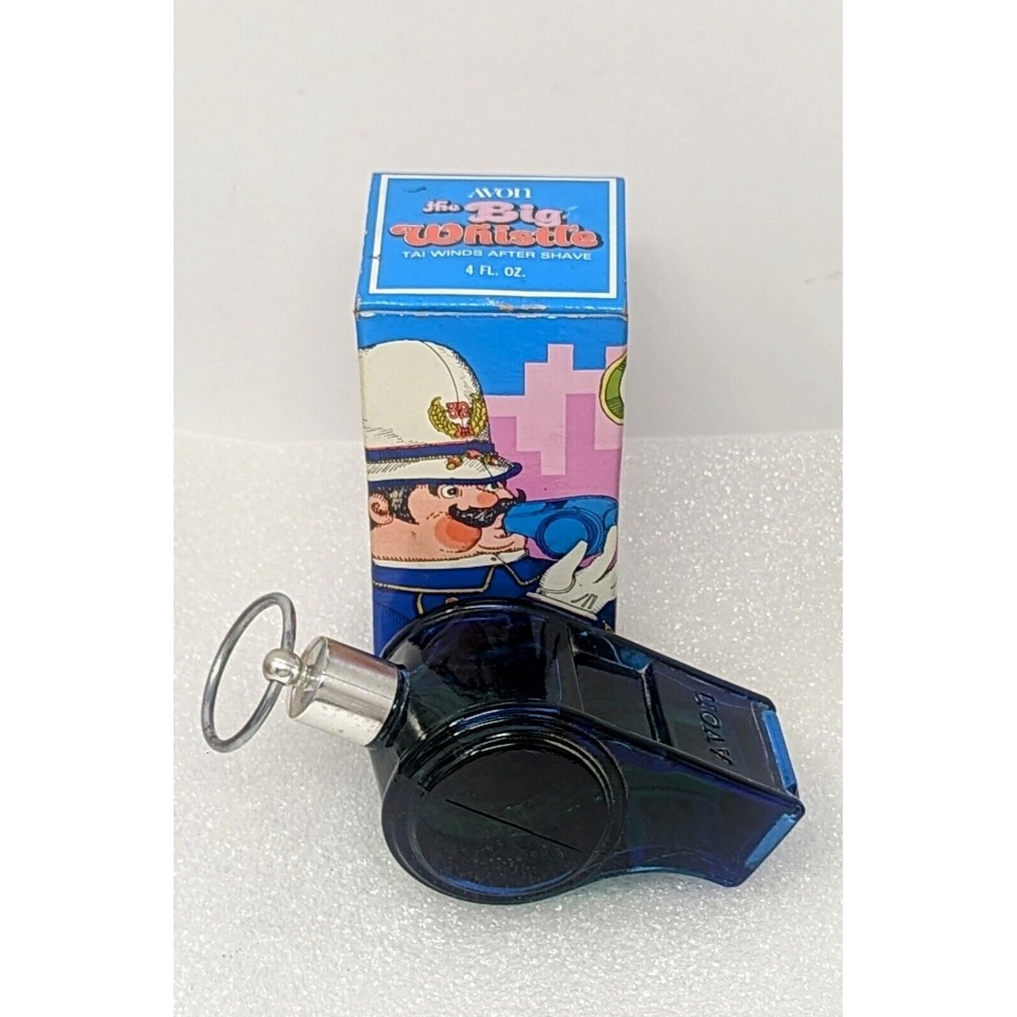 Vintage Avon The Big Whistle Tai Winds After Shave 4 oz
