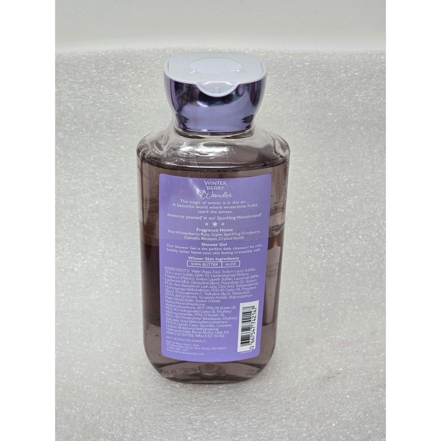 Bath & Body Works Winterberry Wonder Shea & Vitamin E Shower Gel 10 Fl Oz