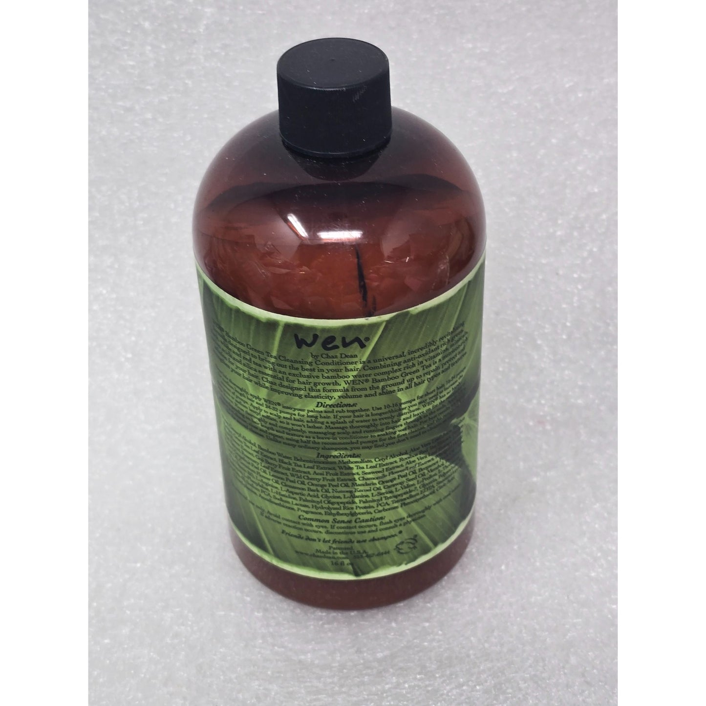 Wen Bamboo Green Tea Cleansing Conditioner 16 Fl Oz