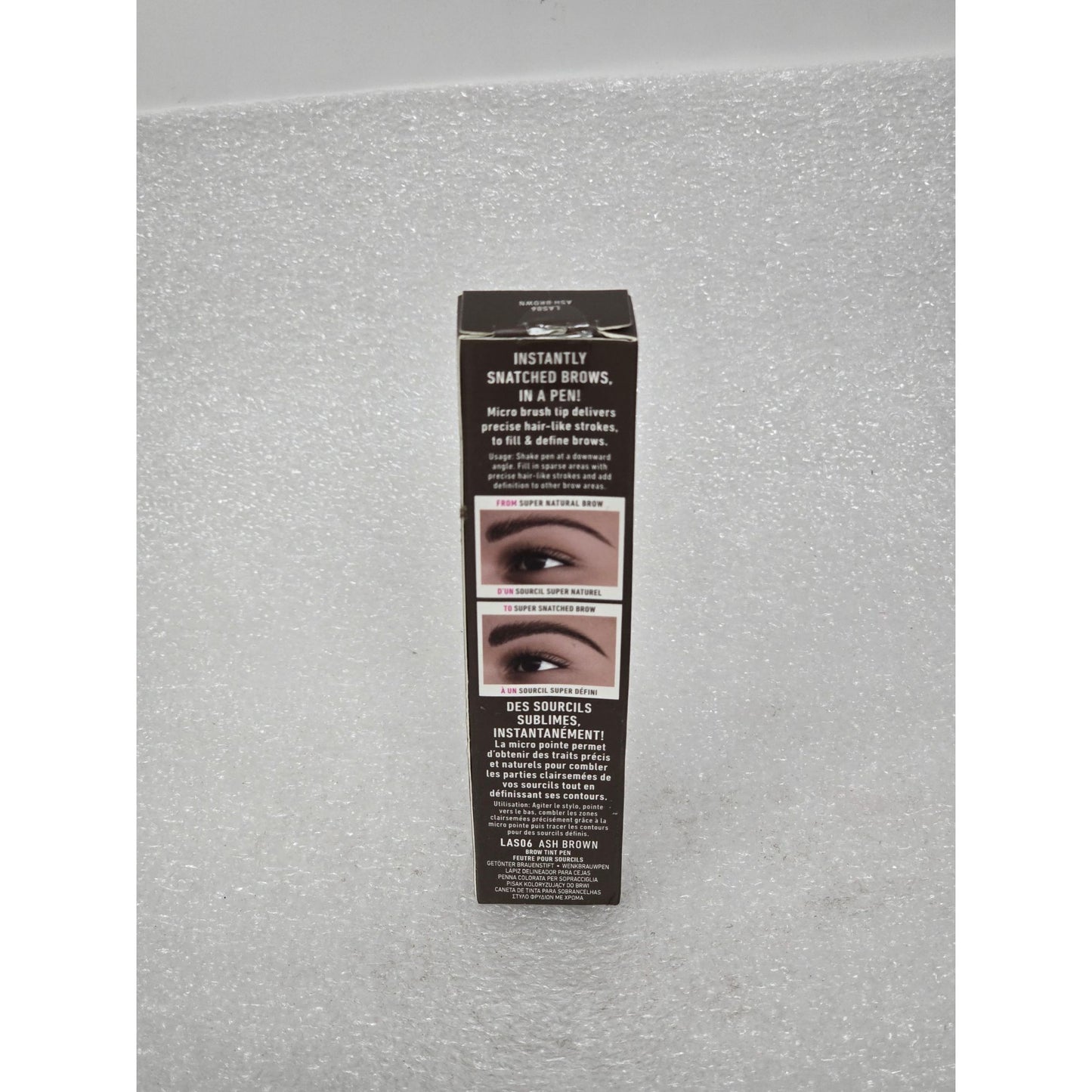 NYX Lift & Snatch Brow Tint Pen Ash Brown Precise Hair-Like Strokes Eyebrow Pen