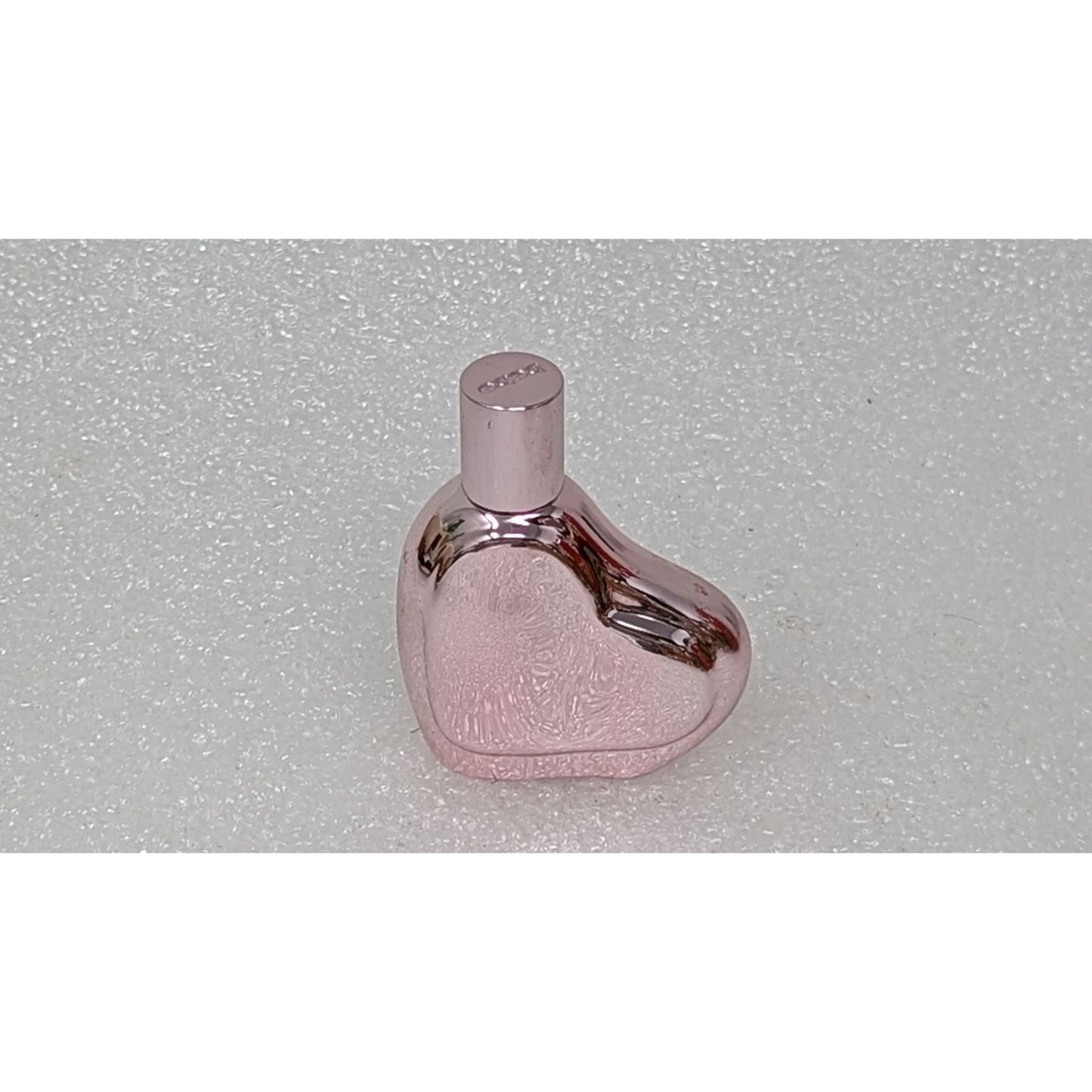 Bebe Pink Heart Shaped Mini Perfume .33 oz Eau De Parfum