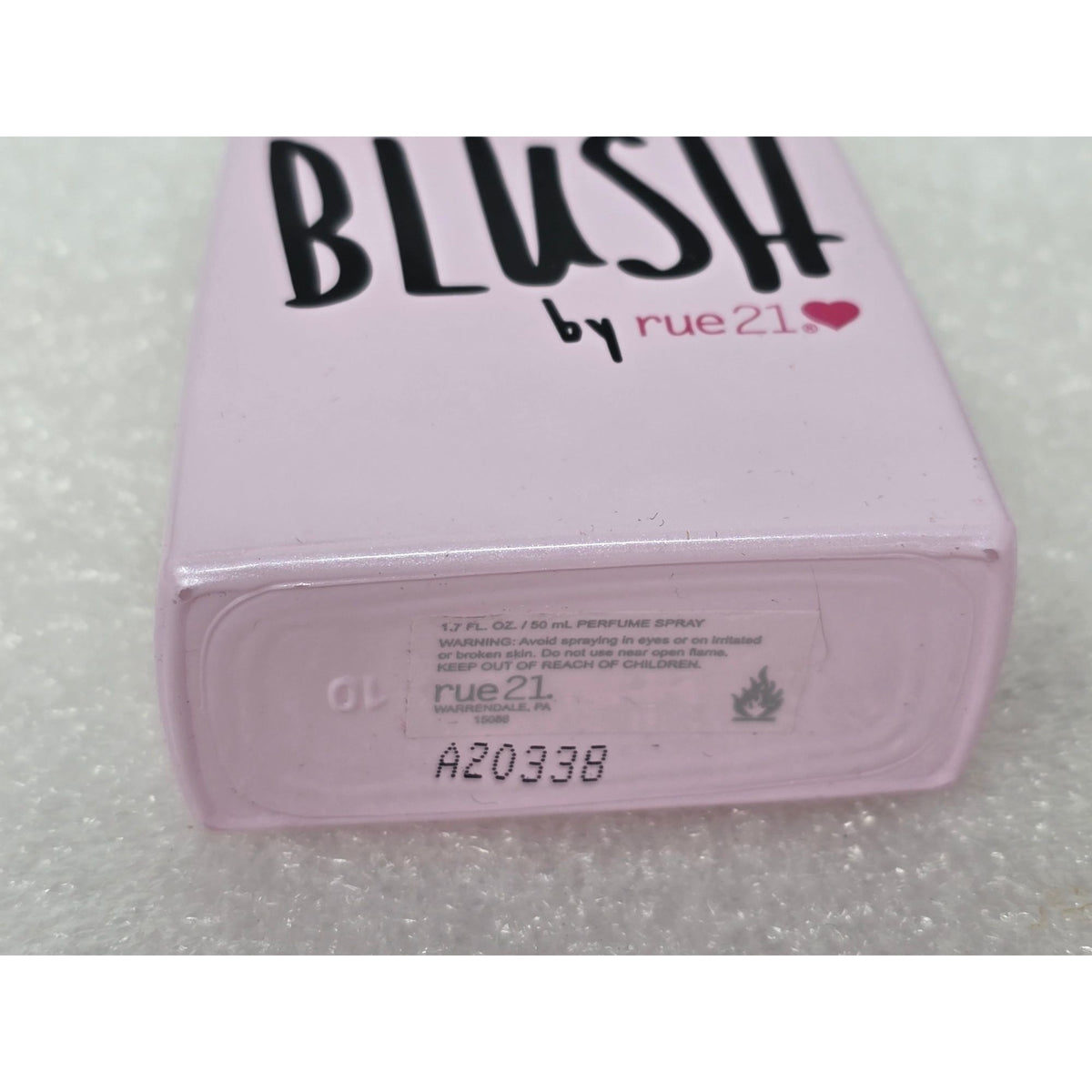 Rue21 Blush Perfume Spray 1.7 Fl Oz Pink Bottle For Women Rue 21