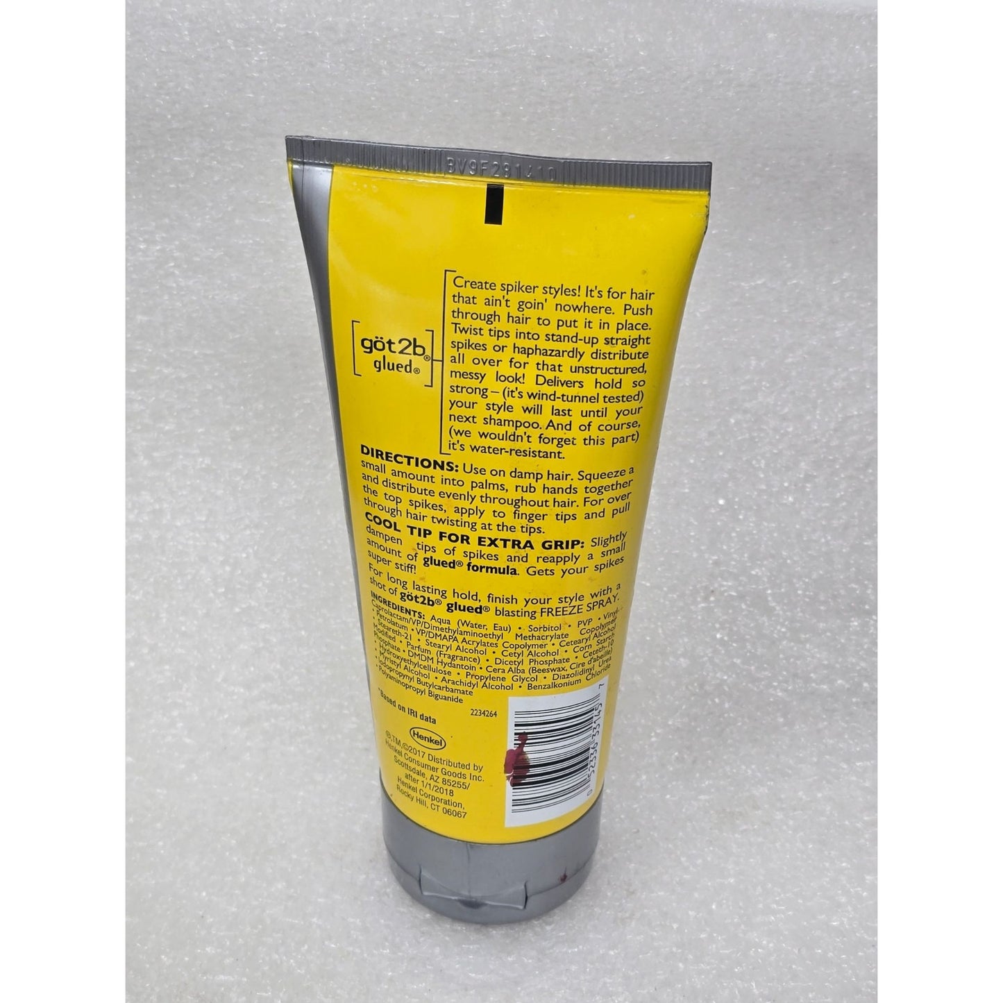 Schwarzkopf Got2b Glued Styling Spiking Glue Water-Resistant 6 Oz Screaming Hold