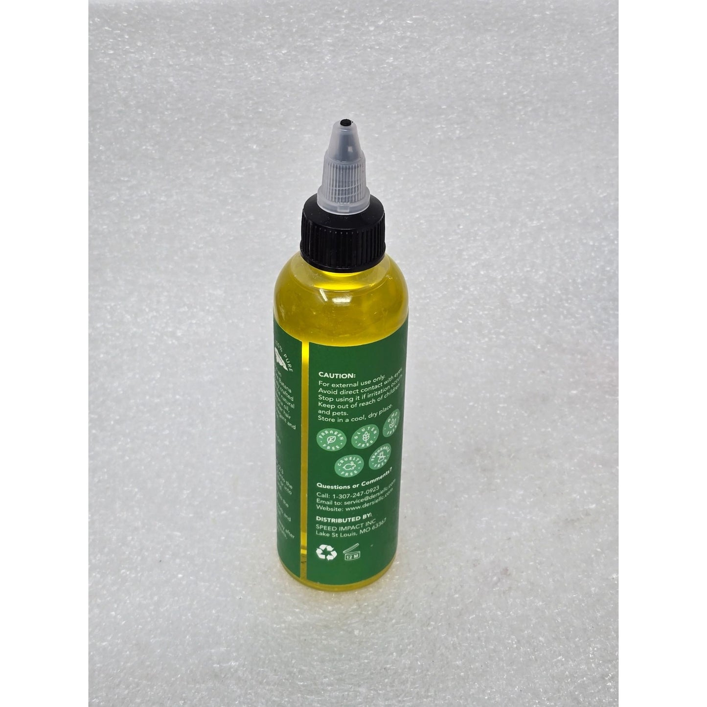 Dersie Batana Oil 100% Pure Nourishes Scalp & Hair Promotes Thickness & Growth