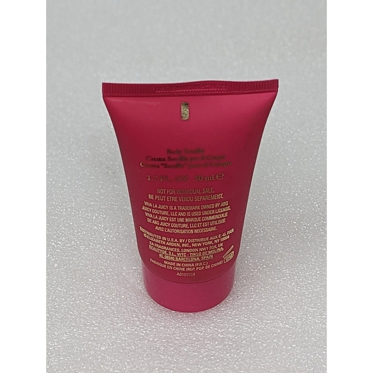 Viva La Juicy Couture Creme Body Souffle Cream 1.7 oz Travel Size