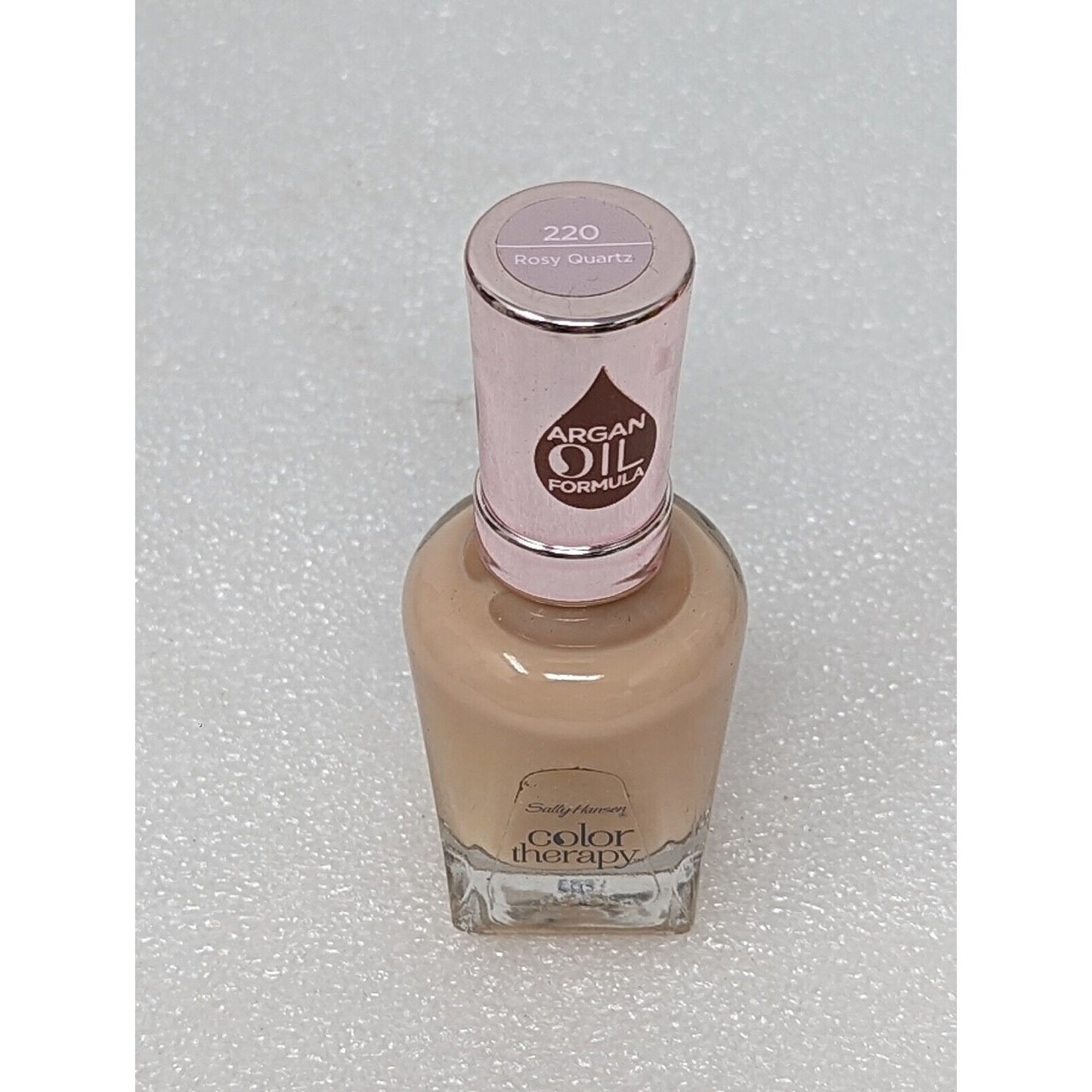 Sally Hansen Color Therapy Argan Oil Nail Polish Rosy Quartz 220