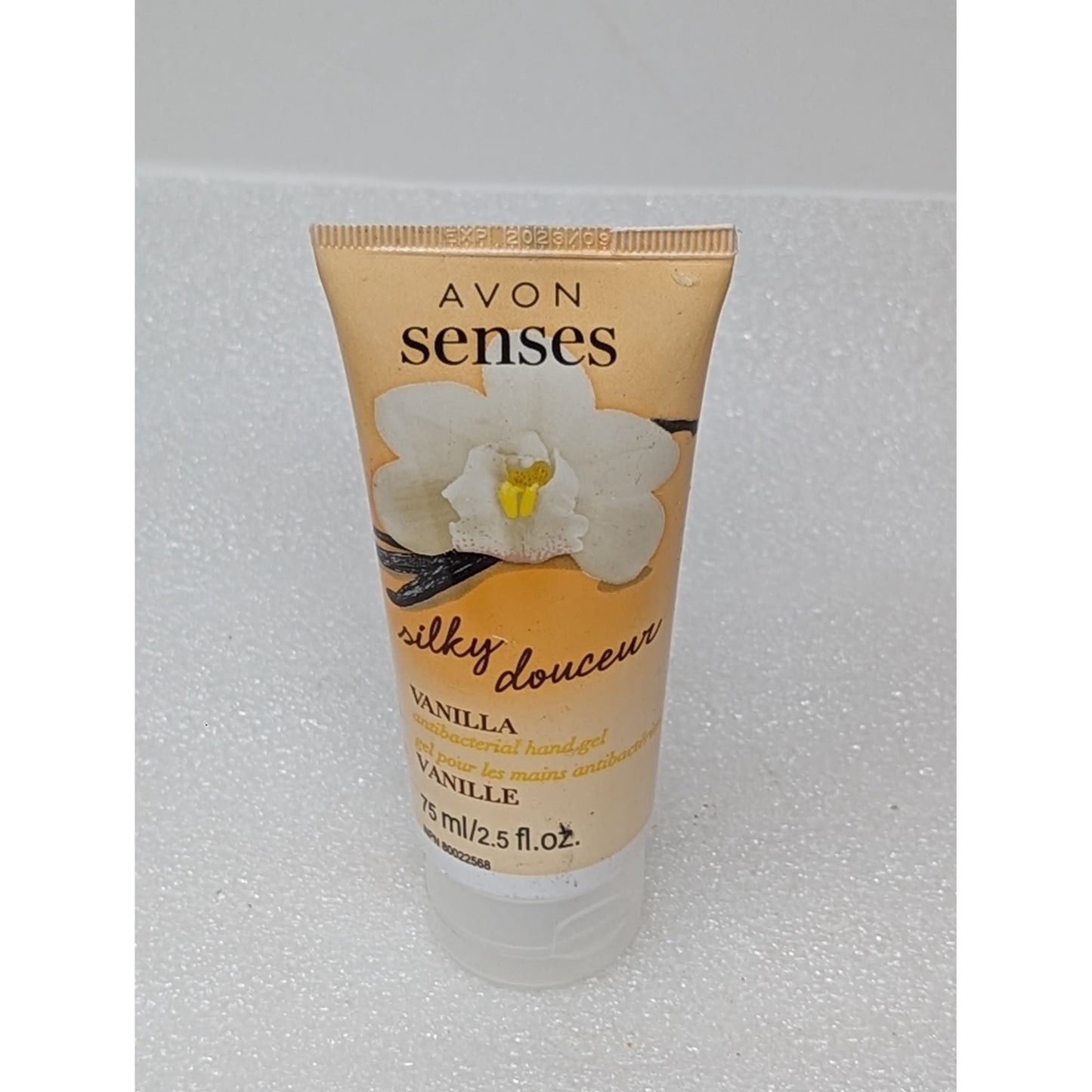 Avon Senses Vanilla Anti-Bacterial Hand Gel 2.5 oz