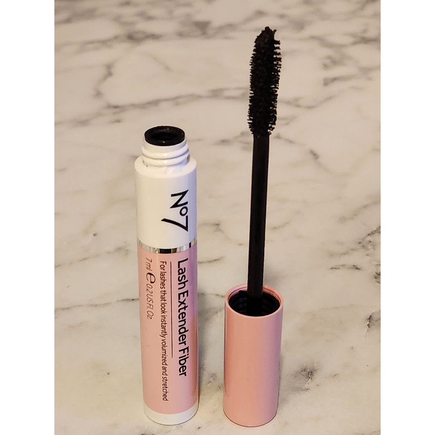 No7 Lash Extender Fiber Mascara Black 7ml