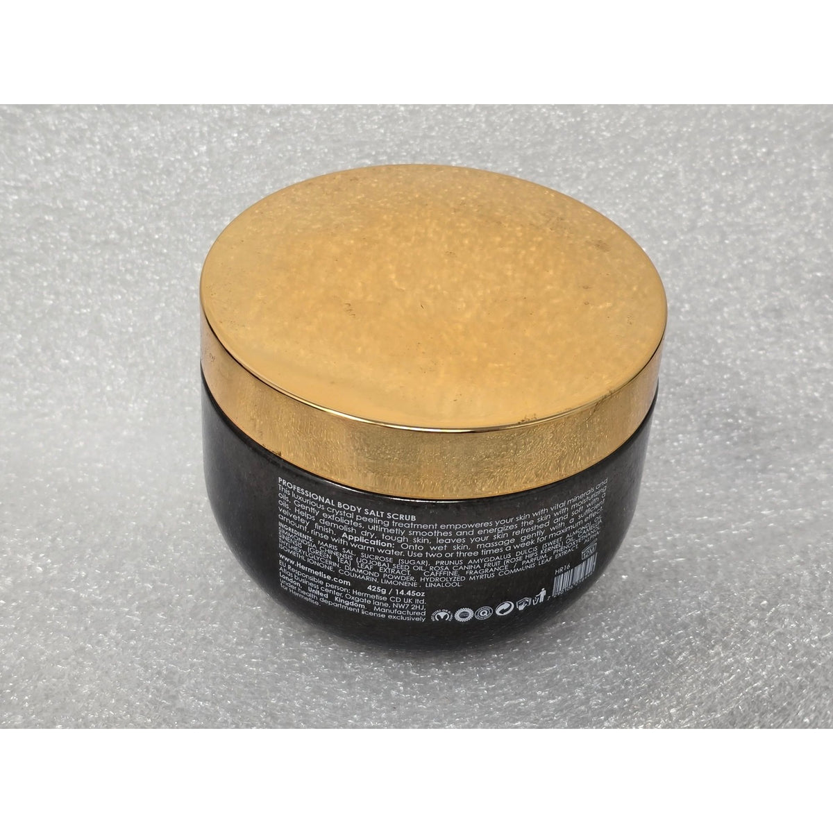 Hermetise Exfoliating & Smoothing Body Salt Scrub 14.45 oz