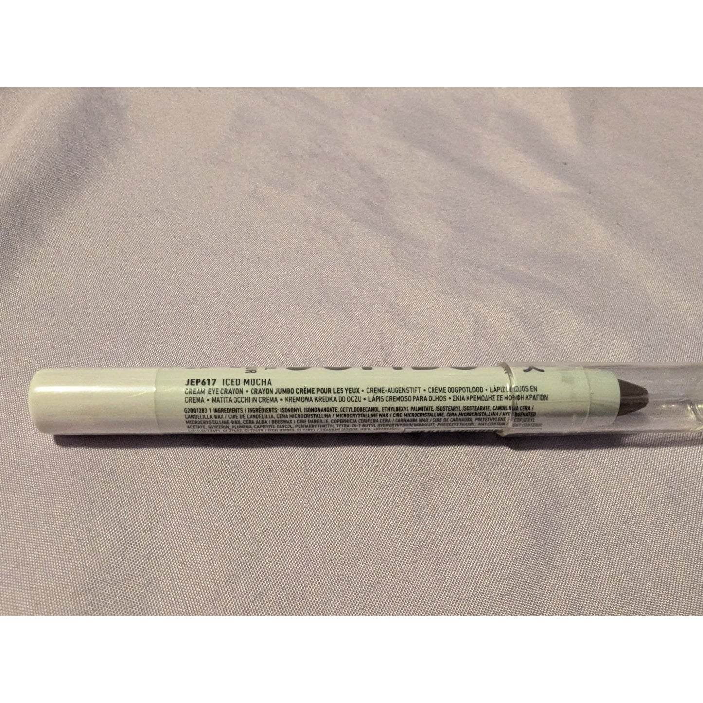 Nyx Jumbo Eye Pencil Iced Mocha 617 Cream Eyeshadow & Eyeliner Dual Use
