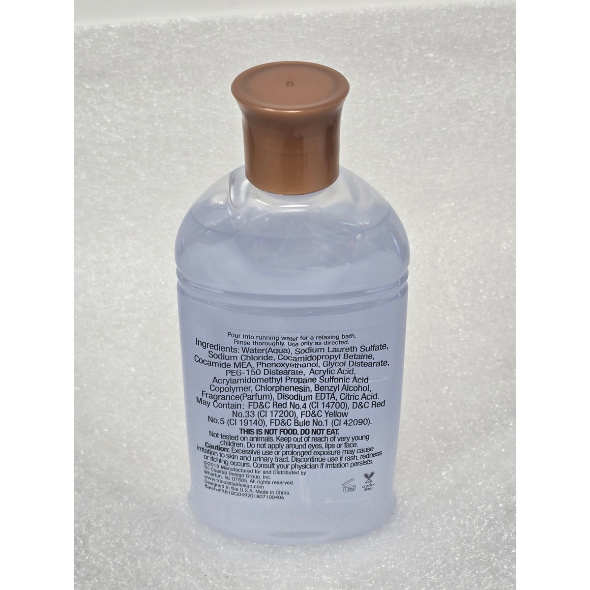 Let It Snow Berry Icicle Scented Bubble Bath 8.1 Fl Oz By Simple Pleasures