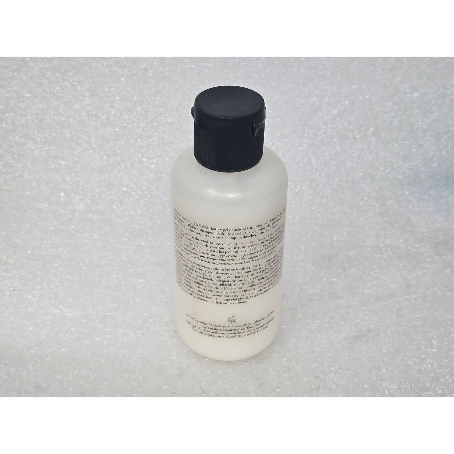 Philosophy Candy Cane Shampoo Shower Gel Bubble Bath 4 oz
