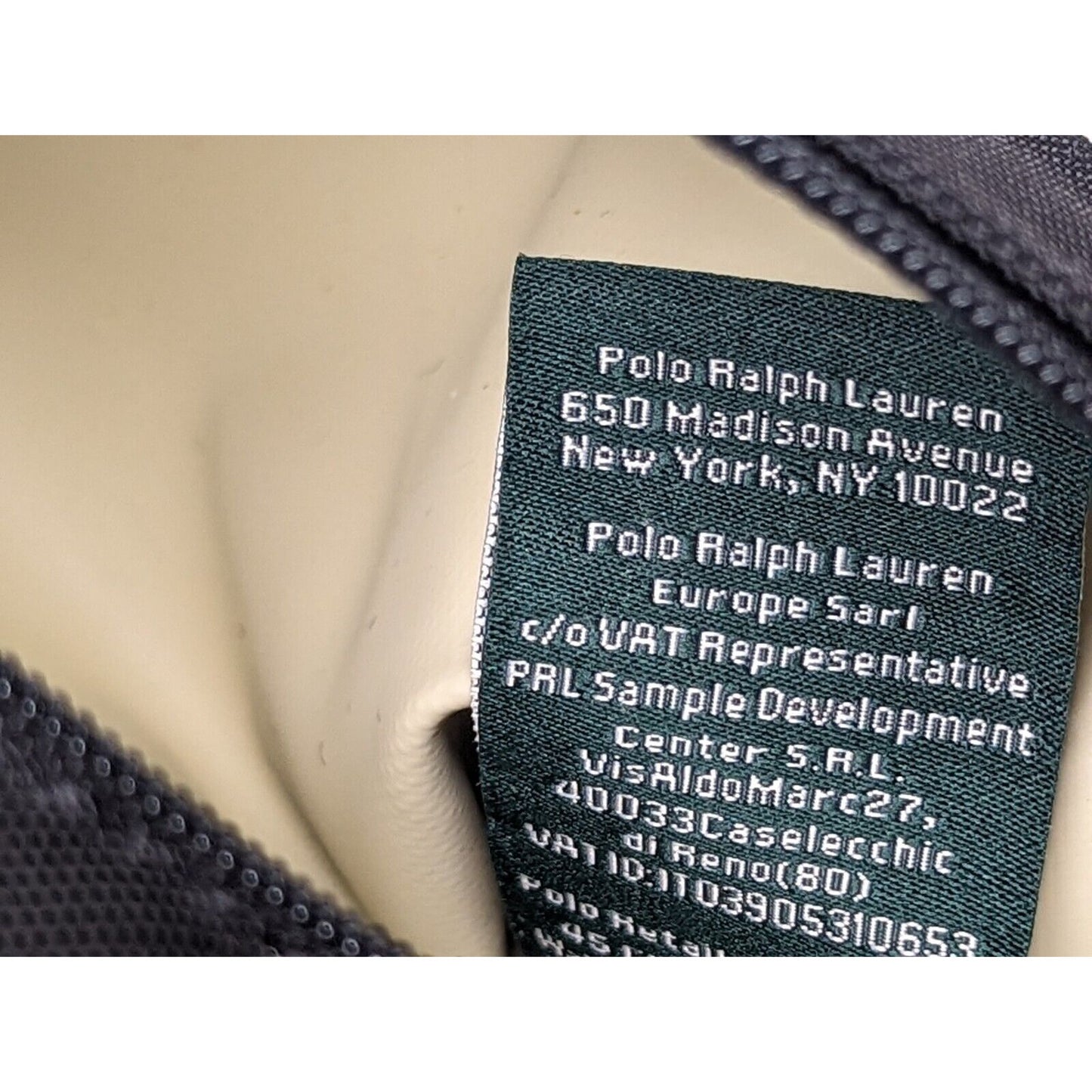 Ralph Lauren Makeup COsmetics Travel Bag Pouch Zippered